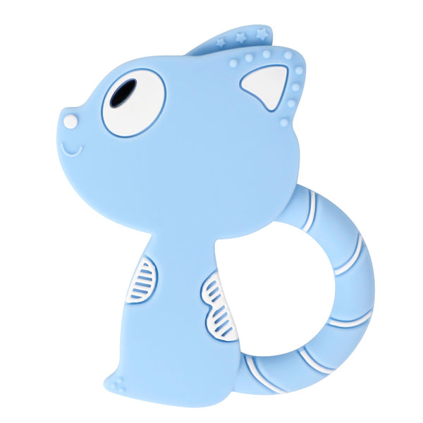 BPA Free Animal Silicone Teethers 1PC Baby Teething Necklace Toy Fox panda elephant Food Grade Silicone Cartoon Nursing Tiny Rod