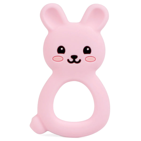 BPA Free Animal Silicone Teethers 1PC Baby Teething Necklace Toy Fox panda elephant Food Grade Silicone Cartoon Nursing Tiny Rod