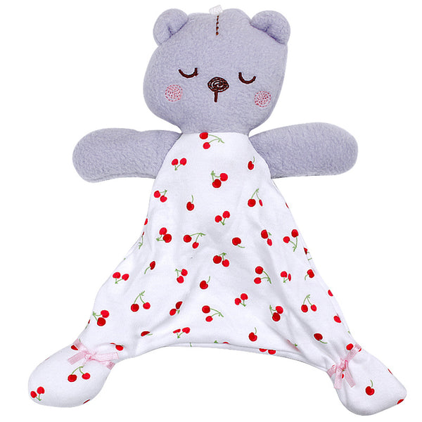 Baby Toys for 0-12 Months Bear Soothing Towel Soft Baby Doll for Newborns Cute Cartoon Animal Kids Stroller Toys