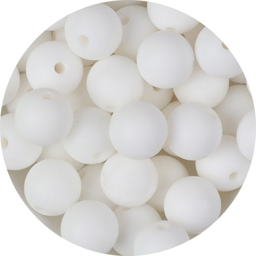 BOBO.BOX 9mm 50pcs Silicone Beads Pearl Silicone Food Grade Teething Beads DIY BPA Free Jewelry Baby Teether Toy Pacifier Chain