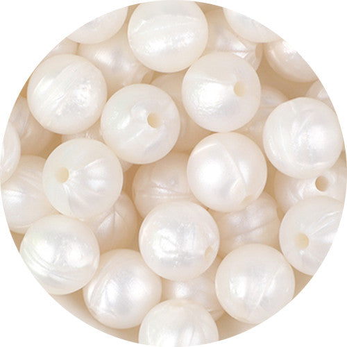 BOBO.BOX 9mm 50pcs Silicone Beads Pearl Silicone Food Grade Teething Beads DIY BPA Free Jewelry Baby Teether Toy Pacifier Chain