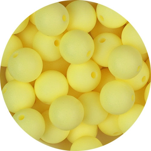 BOBO.BOX 9mm 50pcs Silicone Beads Pearl Silicone Food Grade Teething Beads DIY BPA Free Jewelry Baby Teether Toy Pacifier Chain