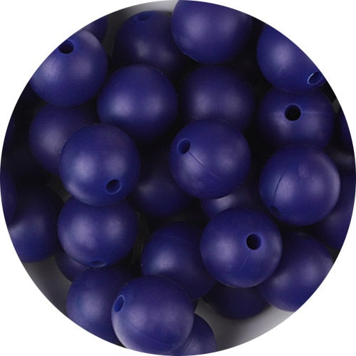 BOBO.BOX 9mm 50pcs Silicone Beads Pearl Silicone Food Grade Teething Beads DIY BPA Free Jewelry Baby Teether Toy Pacifier Chain