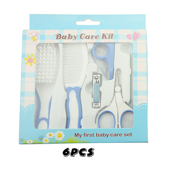 Multifuncional bebê cuidados de saúde termômetro higiene aliciamento escova recém-nascido criança kit aparador de unhas scissor conjunto de produtos de higiene pessoal
