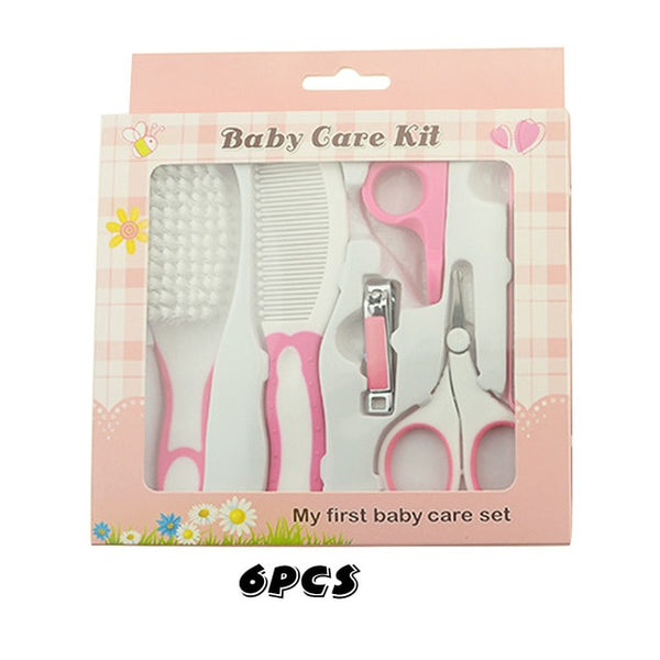 Multifuncional bebê cuidados de saúde termômetro higiene aliciamento escova recém-nascido criança kit aparador de unhas scissor conjunto de produtos de higiene pessoal