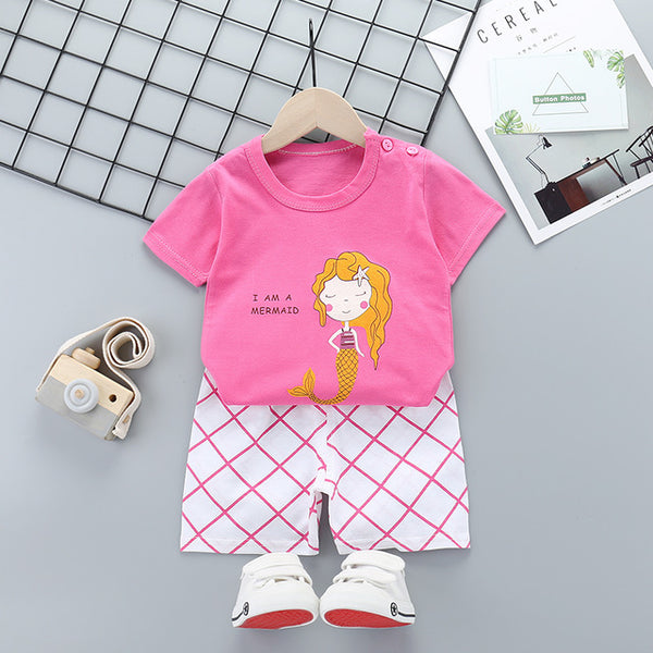 Baby Boys Clothes Sets Children Clothing Summer Short Sleeve Tracksuit for Boys Sport Suits Animal Costume for Kids Clothes