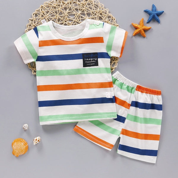 Baby Boys Clothes Sets Children Clothing Summer Short Sleeve Tracksuit for Boys Sport Suits Animal Costume for Kids Clothes