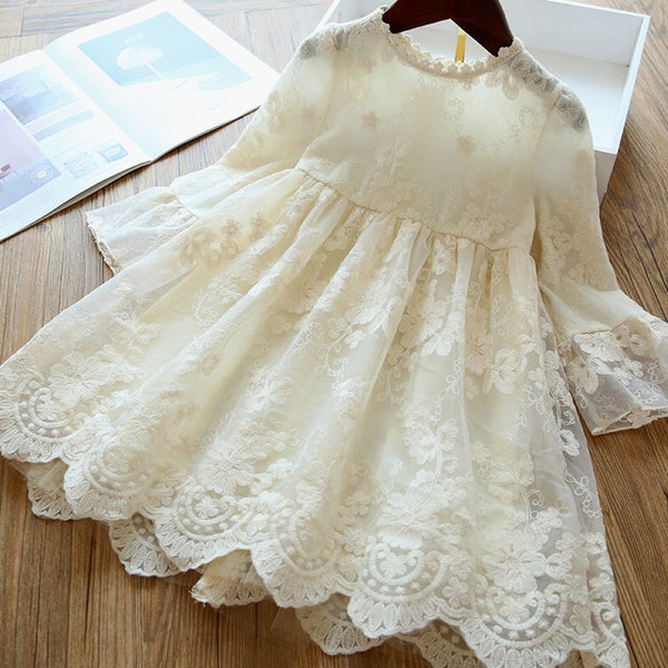 Summer Lace Children Clothing Princess Kids Dresses For Girls Causal Wear Unicorn Dress 3 8 Years Girls Dress Vestido Robe Fille