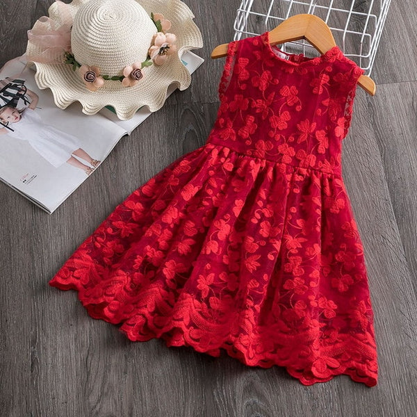 Summer Lace Children Clothing Princess Kids Dresses For Girls Causal Wear Unicorn Dress 3 8 Years Girls Dress Vestido Robe Fille