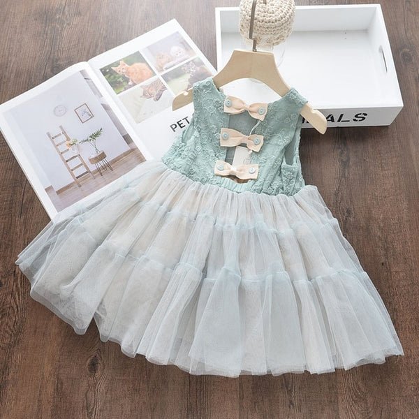 Summer Lace Children Clothing Princess Kids Dresses For Girls Causal Wear Unicorn Dress 3 8 Years Girls Dress Vestido Robe Fille